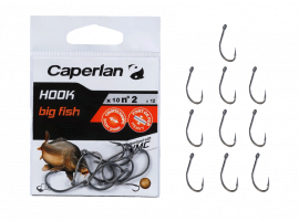 Особенно прочный крючок BIG FISH был разработан для ловли через препятствия, прекрасно подходит д...