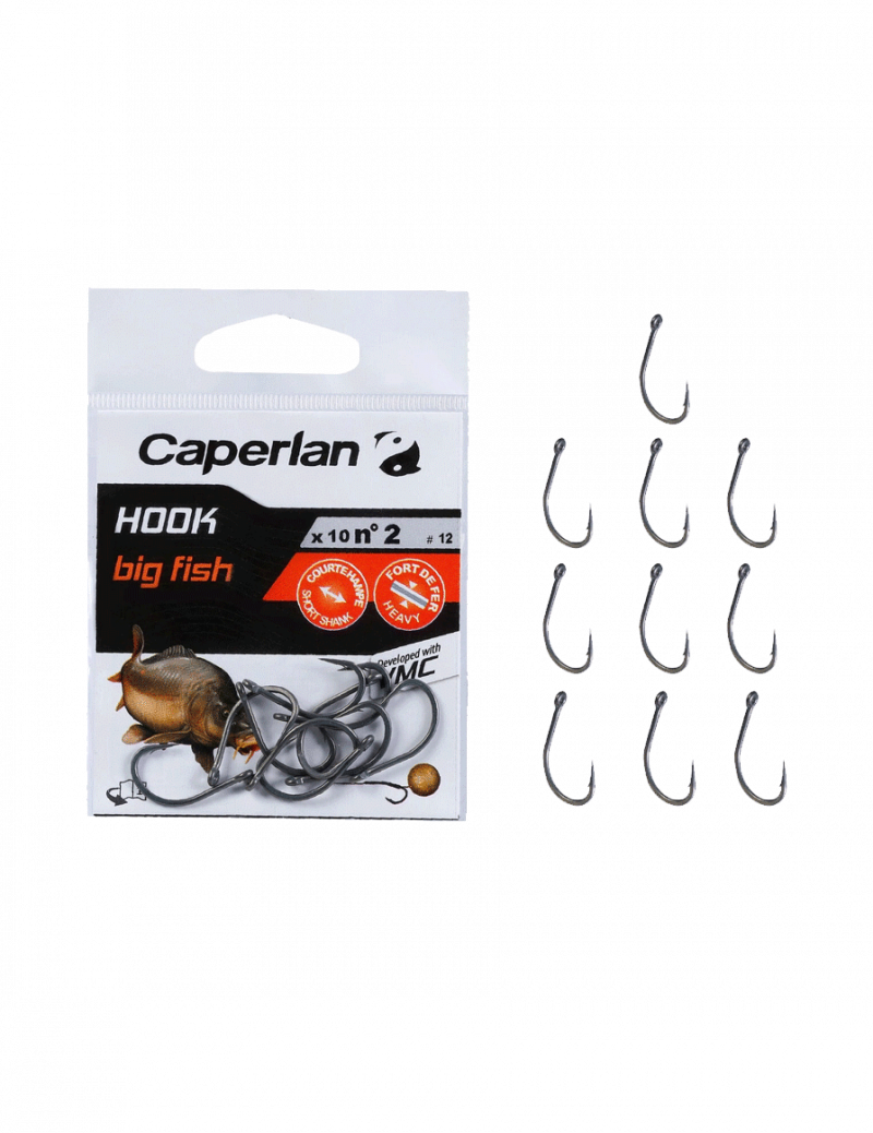 Крючок для ловли карпа HOOK CARP BIG FISH Декатлон